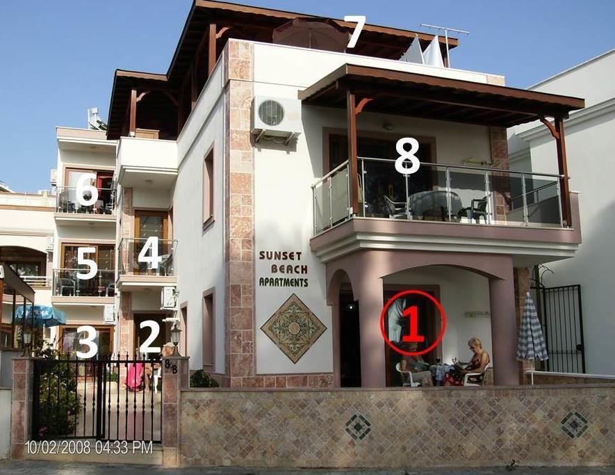 Sunset Beach Apartments Turgutreis Quarto foto